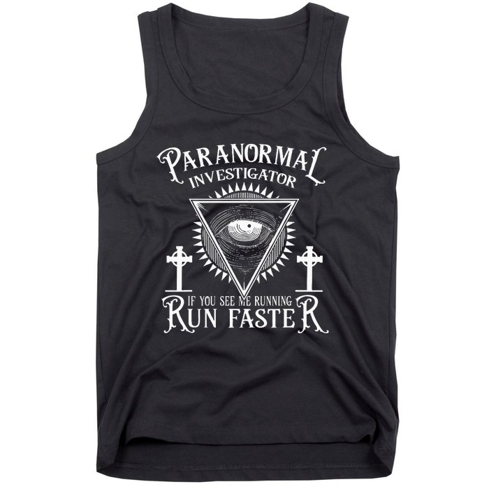 Ghost Hunter Paranormal Investigator Tank Top