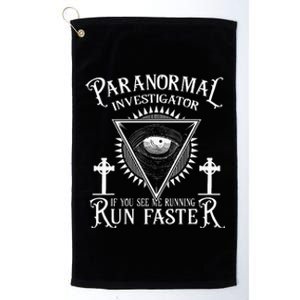 Ghost Hunter Paranormal Investigator Platinum Collection Golf Towel