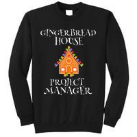 Gingerbread House Project manager Decorating Baking Xmas  Sweatshirt