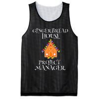 Gingerbread House Project manager Decorating Baking Xmas  Mesh Reversible Basketball Jersey Tank