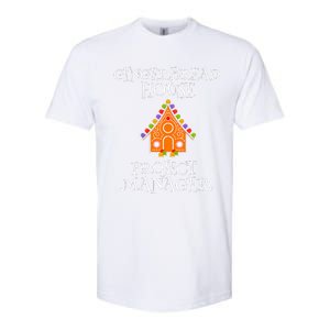 Gingerbread House Project manager Decorating Baking Xmas  Softstyle CVC T-Shirt