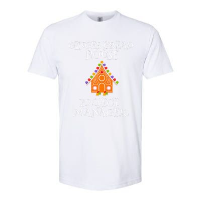 Gingerbread House Project manager Decorating Baking Xmas  Softstyle CVC T-Shirt