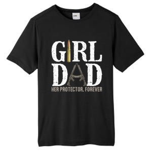 GirlDad Her Protector Forever Funny Father Tall Fusion ChromaSoft Performance T-Shirt