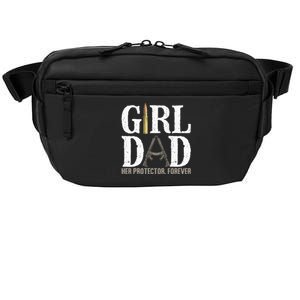 GirlDad Her Protector Forever Funny Father Crossbody Pack