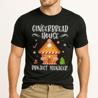 Gingerbread House Project Manager Baking Xmas Pajamas Performance Shirt