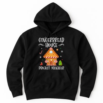 Gingerbread House Project Manager Baking Xmas Pajamas Hoodie