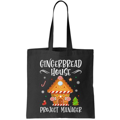 Gingerbread House Project Manager Baking Xmas Pajamas Bag