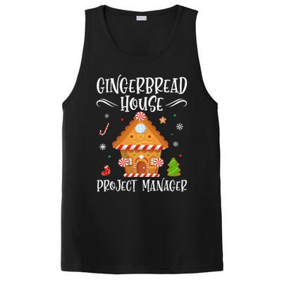 Gingerbread House Project Manager Baking Xmas Pajamas PosiCharge Competitor Tank