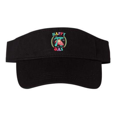 Groovy Happy Pi Day 3.14 Pi Number Math Teachers Students Valucap Bio-Washed Visor