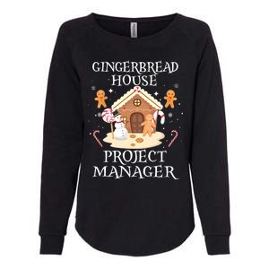 Gingerbread House Project Ager Decorating Baking Xmas Gift Womens California Wash Sweatshirt