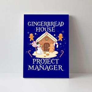 Gingerbread House Project Ager Decorating Baking Xmas Gift Canvas