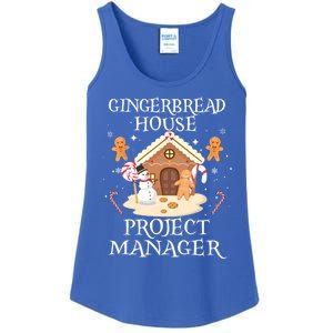 Gingerbread House Project Ager Decorating Baking Xmas Gift Ladies Essential Tank