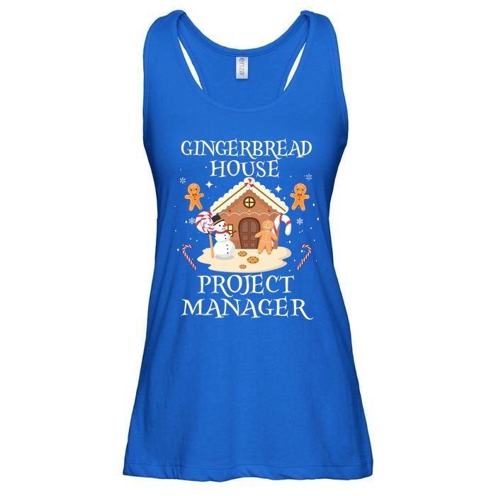 Gingerbread House Project Ager Decorating Baking Xmas Gift Ladies Essential Flowy Tank