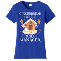 Gingerbread House Project Ager Decorating Baking Xmas Gift Women's T-Shirt