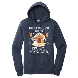 Gingerbread House Project Ager Decorating Baking Xmas Gift Women's Pullover Hoodie