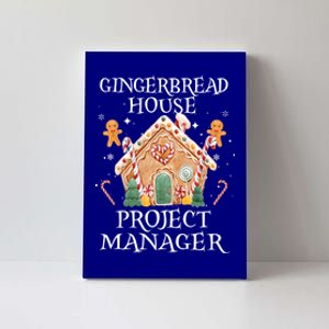 Gingerbread House Project Ager Decorating Baking Xmas Funny Gift Canvas