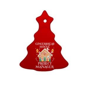 Gingerbread House Project Ager Decorating Baking Xmas Funny Gift Ceramic Tree Ornament