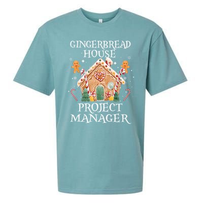 Gingerbread House Project Ager Decorating Baking Xmas Funny Gift Sueded Cloud Jersey T-Shirt