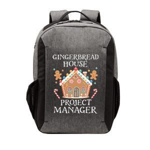 Gingerbread House Project Manager Cookie Baking Christmas Vector Backpack