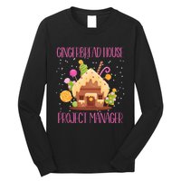 Gingerbread House Project Manager Family Matching Long Sleeve Shirt