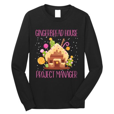 Gingerbread House Project Manager Family Matching Long Sleeve Shirt