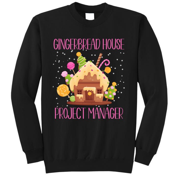 Gingerbread House Project Manager Family Matching Sweatshirt