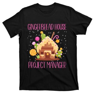 Gingerbread House Project Manager Family Matching T-Shirt