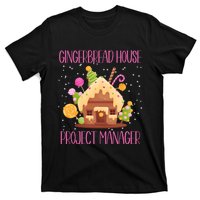 Gingerbread House Project Manager Family Matching T-Shirt