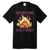 Gingerbread House Project Manager Family Matching Tall T-Shirt