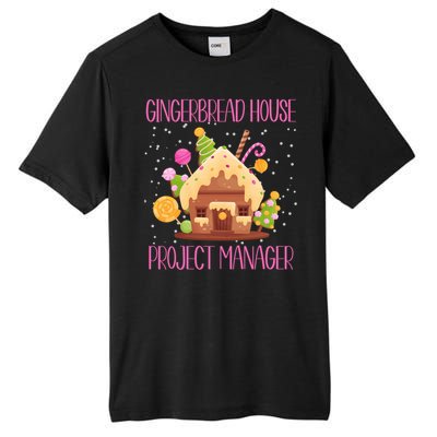 Gingerbread House Project Manager Family Matching Tall Fusion ChromaSoft Performance T-Shirt