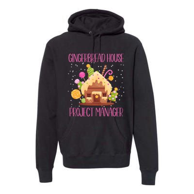 Gingerbread House Project Manager Family Matching Premium Hoodie