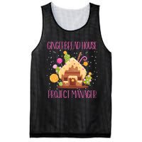 Gingerbread House Project Manager Family Matching Mesh Reversible Basketball Jersey Tank