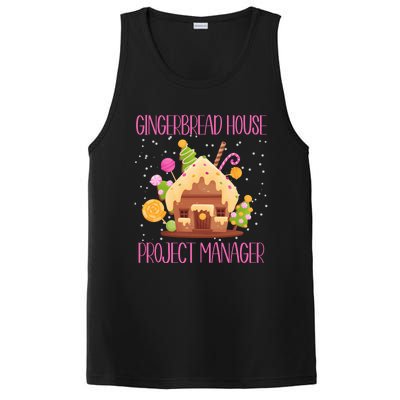 Gingerbread House Project Manager Family Matching PosiCharge Competitor Tank