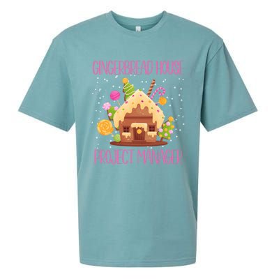 Gingerbread House Project Manager Family Matching Sueded Cloud Jersey T-Shirt