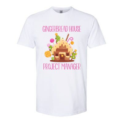 Gingerbread House Project Manager Family Matching Softstyle CVC T-Shirt