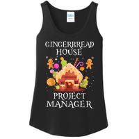 Gingerbread House Project Manager Decorating Baking Xmas Ladies Essential Tank