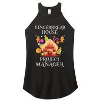 Gingerbread House Project Manager Decorating Baking Xmas Women's Perfect Tri Rocker Tank