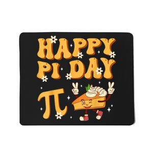 Groovy Happy Pi Day Mathematics Math Teacher Pi Day 3.14 Mousepad