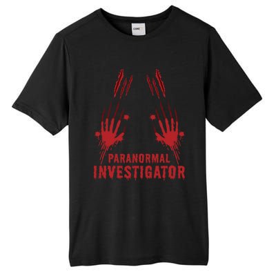 Ghost Hunting Paranormal Investigator Cool Gift Tall Fusion ChromaSoft Performance T-Shirt