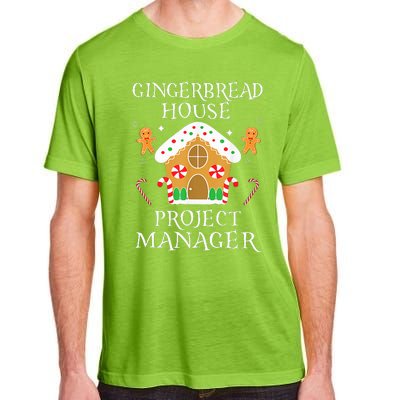 Gingerbread House Project manager Decorating  Adult ChromaSoft Performance T-Shirt