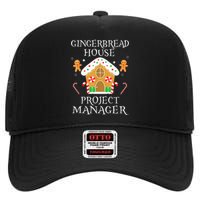 Gingerbread House Project manager Decorating  High Crown Mesh Back Trucker Hat