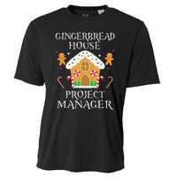 Gingerbread House Project manager Decorating  Cooling Performance Crew T-Shirt