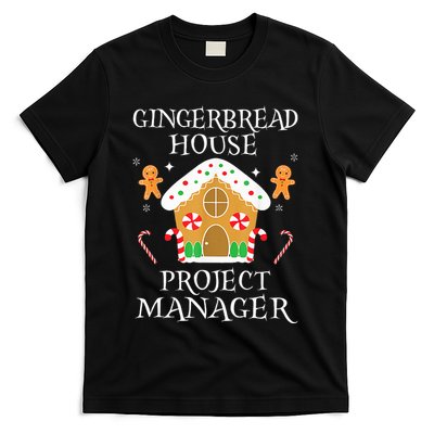 Gingerbread House Project manager Decorating  T-Shirt