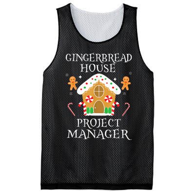 Gingerbread House Project manager Decorating  Mesh Reversible Basketball Jersey Tank