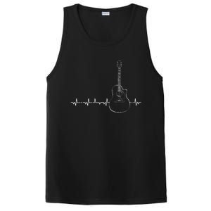 Guitar Heartbeat Pulse Musical Theme PosiCharge Competitor Tank