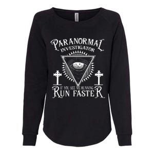 Ghost Hunter Paranormal Investigator Womens California Wash Sweatshirt