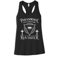 Ghost Hunter Paranormal Investigator Women's Racerback Tank