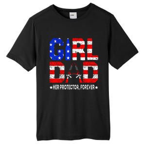 GirlDad Her Protector Forever Funny Father Tall Fusion ChromaSoft Performance T-Shirt