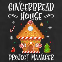 Gingerbread House Project Manager Baking Xmas Pajamas Cool Comfort Performance Bucket Hat
