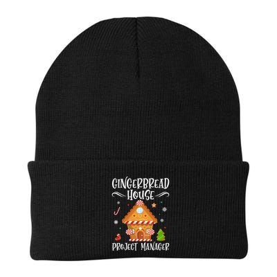 Gingerbread House Project Manager Baking Xmas Pajamas Beanie